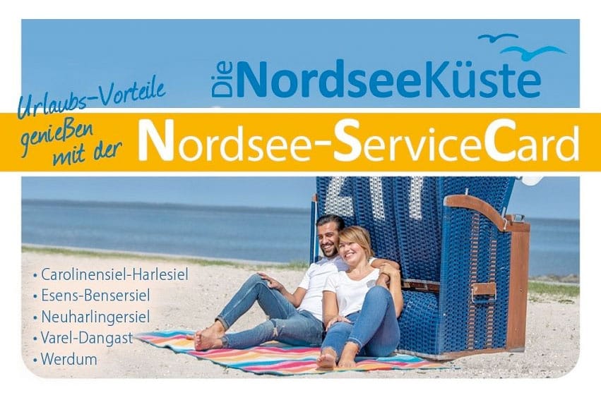 Die Nordsee-ServiceCard ist Ihr Gästebeitrag
